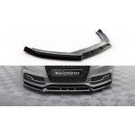 Maxton Design spoiler pod přední nárazník ver.3 pro Audi S5 8T FL, černý lesklý plast ABS, Coupe/Sportback – Zbozi.Blesk.cz