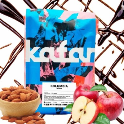 Kafar Colombia Tolima Washed Espresso zrnková 250 g – Hledejceny.cz