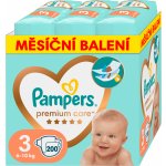 Pampers Premium Care 3 200 ks – Hledejceny.cz