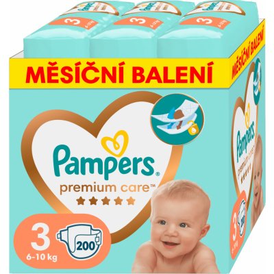 Pampers Premium Care 3 200 ks – Zbozi.Blesk.cz