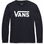 Vans BOYS Vans CLASSIC LONG SLEEVE t-shirt Black-White – Sleviste.cz