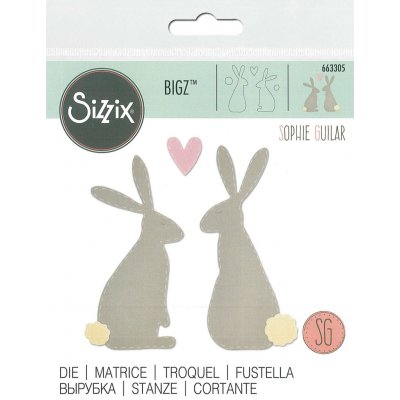 Sizzix Bigz Zajíci vyřezávací šablona – Hledejceny.cz