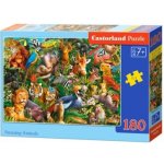 CASTORLAND Úžasná zvířata 180 dílků – Zboží Dáma
