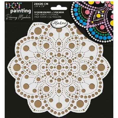 Aladine Sada na tečkování 20 cm Mandala 2 – Zboží Dáma