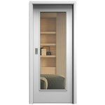 Sapeli Elegant Komfort M40 posuvné bílá pór 70 x 210 cm Planibel bronz – Hledejceny.cz