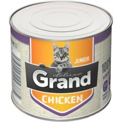 GRAND Deluxe Cat Junior 100 % kuřecí 180 g