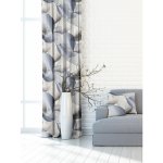 Závěs dekorační nebo látka, OXY Donata, šedo modrá, 150 cm 150 cm – Hledejceny.cz