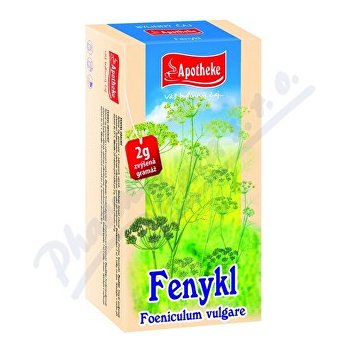 Apotheke Fenykl obecný čaj 20 x 2 g