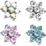 S4U Náhradní kytička k labretě (růžová) ND012-P – Sleviste.cz