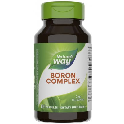 Nature's Way Boron Complex Bór 3 mg 100 kapslí – Hledejceny.cz