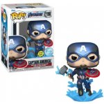 Funko Pop! 1198 Avangers Endgame Captain America with Hammer GW – Zboží Dáma