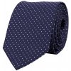 Kravata Bubibubi kravata s puntíky tmavomodrá