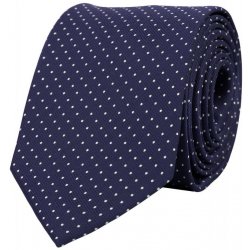Bubibubi kravata s puntíky tmavomodrá