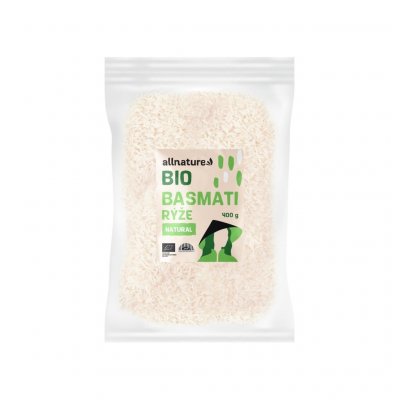 Allnature Basmati rýže natural Bio 400 g – Zboží Mobilmania