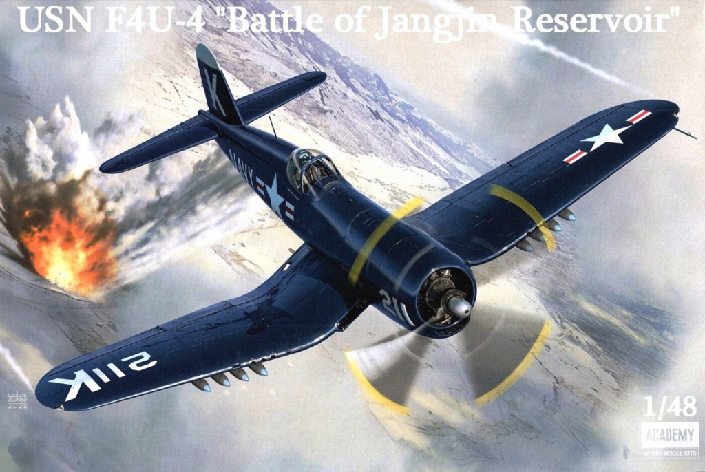 Academy Vought F4U 4 Battle of Jangjin Reservoir 1:48