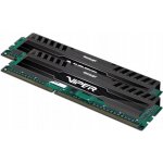 Patriot DDR3 16GB KIT 1600MHz CL10 Viper 3 PV316G160C0K – Zboží Mobilmania