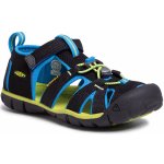 Keen Seacamp II CNX KIDS 1022969 black brilliant blue – Zboží Dáma