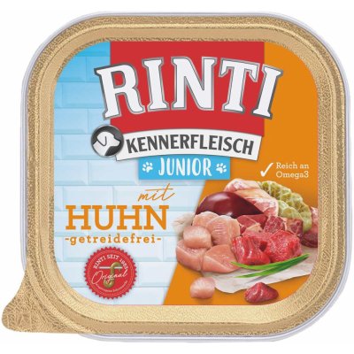 Rinti Kennerfleisch Junior kuřecí maso 9 x 300 g – Zboží Mobilmania