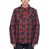 Pánská bunda 686 Mns Woodland Insulated Jacket Brick Red Plaid