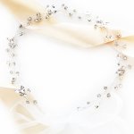 Stříbrná svatební čelenka se zirkony - jemná a lesklá – Sleviste.cz