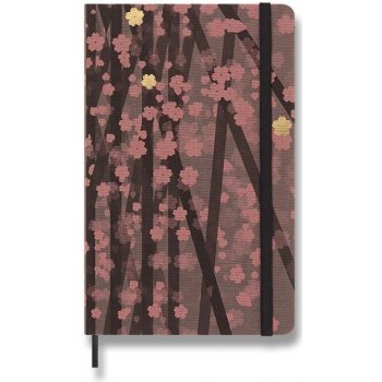 Moleskine Zápisník Sakura tvrdé desky A5 linkovaný