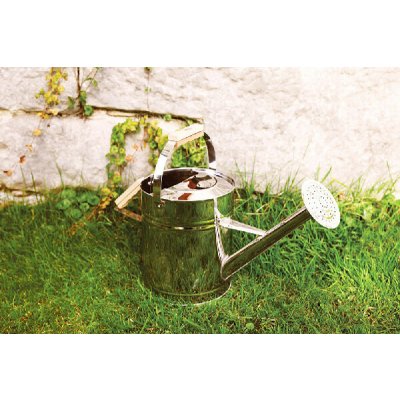 Esschert Design STAINLESS 7L nerez jasanové dřevo stříbrná přírodní – Zboží Mobilmania