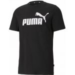 Puma ESS Logo Tee Black 586666-01 Černá – Zboží Mobilmania