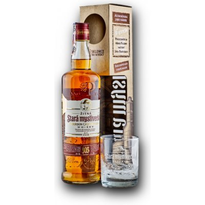 Stará Myslivecká Reserve Bourbon Cask 40% 0,7 l (dárkové balení 1 sklenice) – Hledejceny.cz