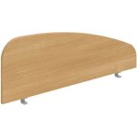 OFFICE PRO HOBIS stolový paraván na hranu stolu - PA 1200 H dub – Sleviste.cz