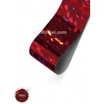 E.Mi Holografická fólie Red Crystals 1,5 m