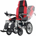 Eroute 6003B Elektrický invalidní vozík skládací s automatickým polohováním opěradla