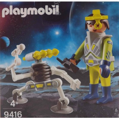 Playmobil 9416 VAJÍČKO VESMÍRNÝ AGENT S ROBOTEM – Zboží Živě