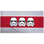 Halantex bavlněná plážová osuška 70 x 140 cm Star Wars - motiv Stormtroopers – Sleviste.cz