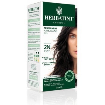 Herbatint permanentní barva na vlasy hnědá 2N 150 ml