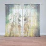 Sablio Záclony Sova: 2ks 150x250cm – Hledejceny.cz