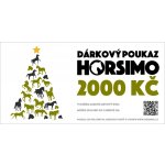 HORSIMO VOUCHER Vánoční dárkový poukaz 2 000 Kč Varianta: E-MAILEM – Sleviste.cz