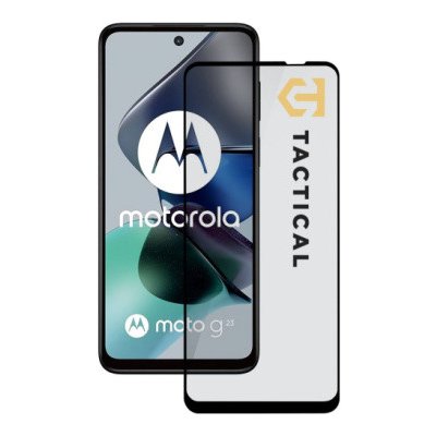 Tactical Glass Shield 5D sklo pro Motorola G23 Black , 57983113852 – Zboží Živě