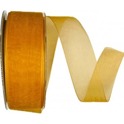 Stuha organzová BEAUTY ORGANDY CINNAMON skořicová 40mm x 50m A ( 4,- Kč/m) – Hledejceny.cz