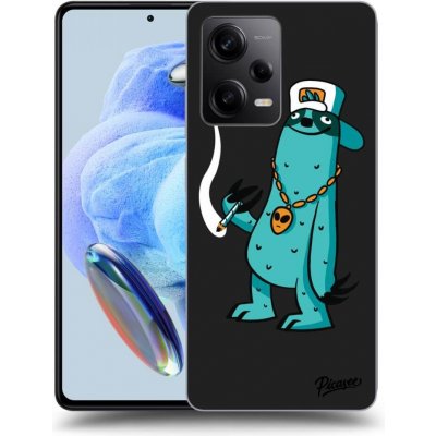 Pouzdro Picasee silikonové Xiaomi Redmi Note 12 Pro 5G - Earth - Je mi fajn černé – Zbozi.Blesk.cz