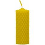 Pleva Svíčka ze včelího vosku 3 x 6,7 cm – Zboží Mobilmania