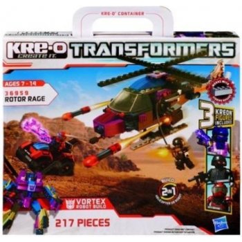 Hasbro KRE-O Transformers Rotor Rage vrtulník
