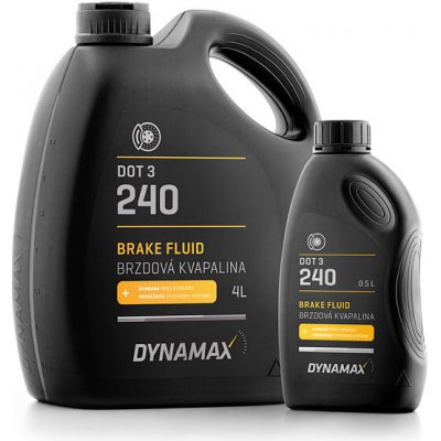 DYNAMAX 240 Brzdová kapalina DOT 3 500 ml – Zbozi.Blesk.cz