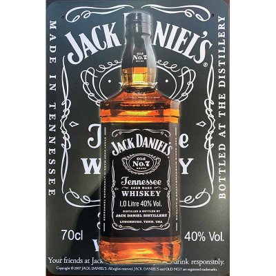Ceduľa Jack Daniels black – Zbozi.Blesk.cz