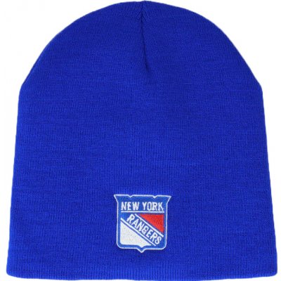 American Needle pánská zimní čepice New York Rangers Cuffless Knit Royal – Hledejceny.cz