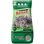 SUPER BENEK STANDARD Kočičí stelivo Bentonitová drť Zelený les 10 l – Zboží Dáma