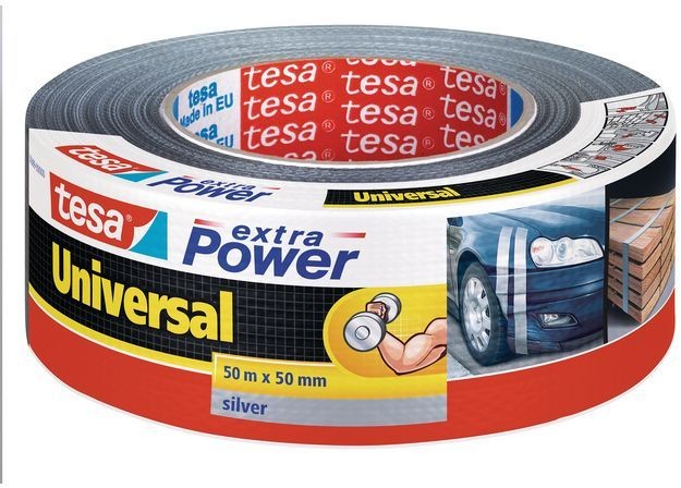 Tesa Extra Power Universal opravná páska textilní silně lepivá stříbrná  56389-00000-1150 m x 50 mm od 252 Kč - Heureka.cz