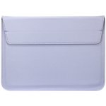 SES 2v1 Pouzdro s magnetem a stojánkem z ekokůže pro Apple MacBook Air 13,6" (2024, M3) - fialové 17224 – Zboží Mobilmania