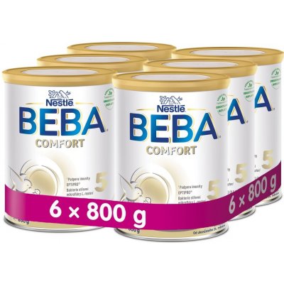 BEBA 5 Comfort 6 x 800 g – Zbozi.Blesk.cz
