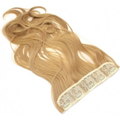 Clip in rychlopás kanekalon 61cm vlnitý - přírodní / světlejší blond – Zboží Mobilmania