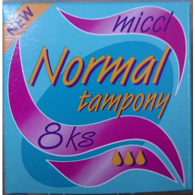 Micci menstruační tampony Normal 8 ks – Sleviste.cz